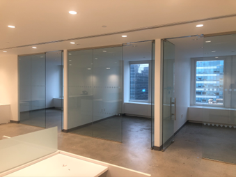 New interior offices with glass fronts and polished concrete floors New Interior Office With Glass